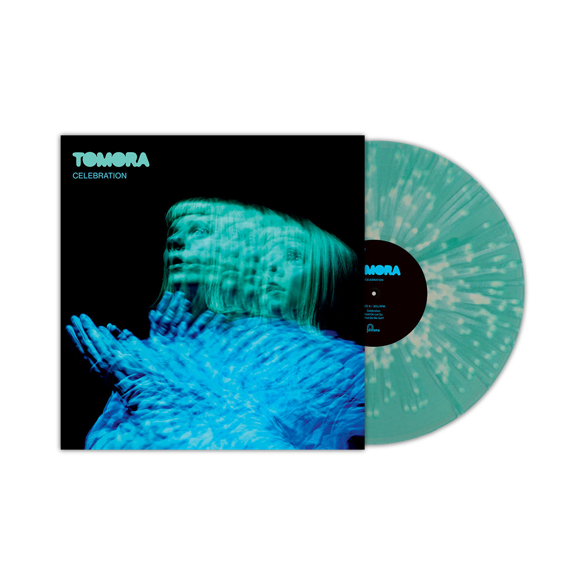 TOMORA - Celebration - Triton Teal Splatter Vinyl